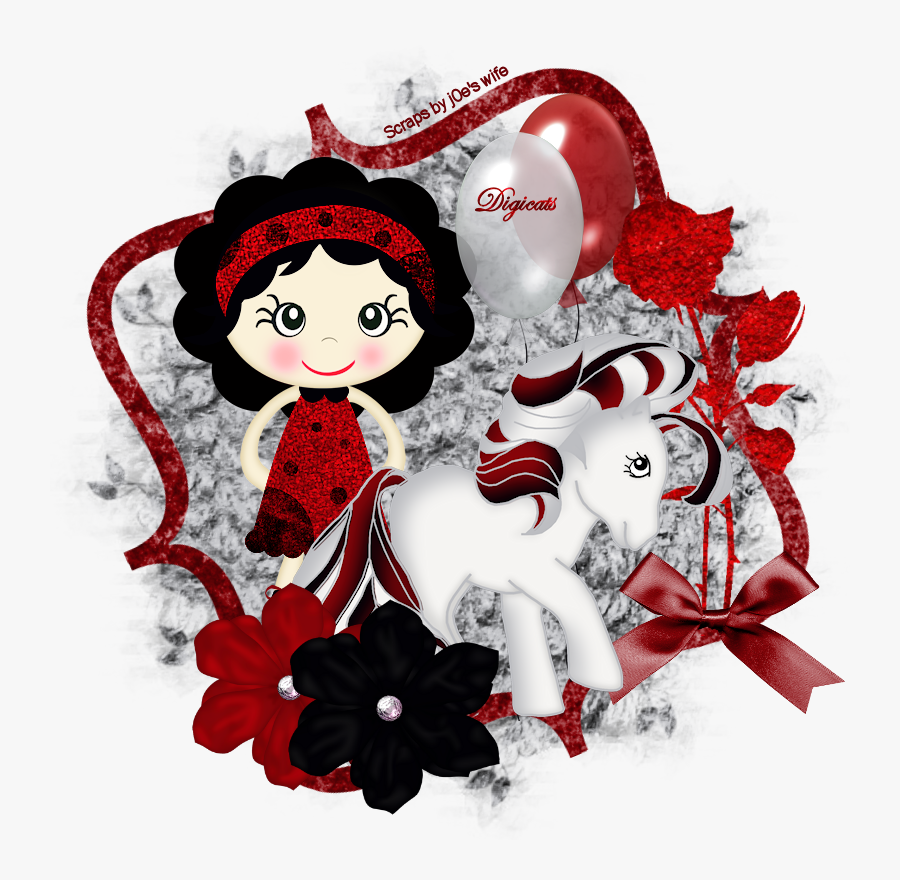 Digicats And Dogs February - Designs For Scrapbook, Transparent Clipart