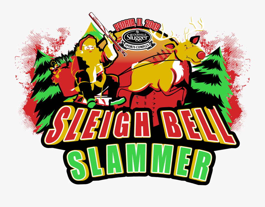 Sleigh Bell Slammer - Illustration, Transparent Clipart