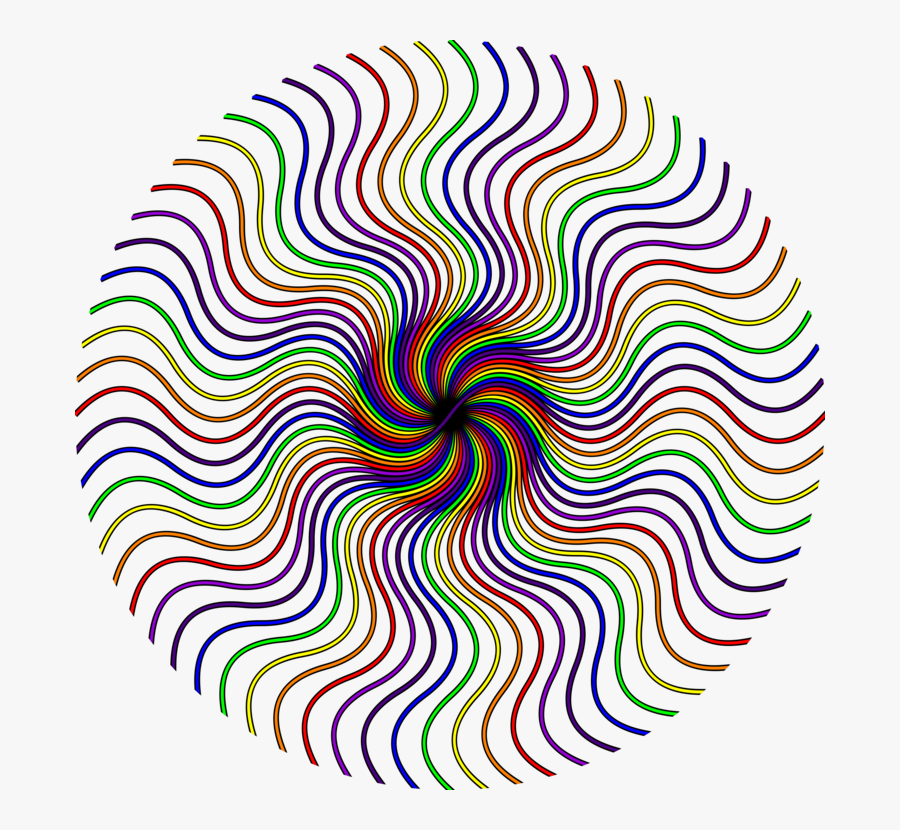 Optical Illusion Geometrical Optics Wave - Optical Illusion Transparent Png, Transparent Clipart
