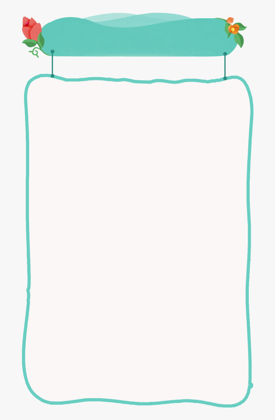 #ftestickers #background #frame #paper #hanging #cute, Transparent Clipart