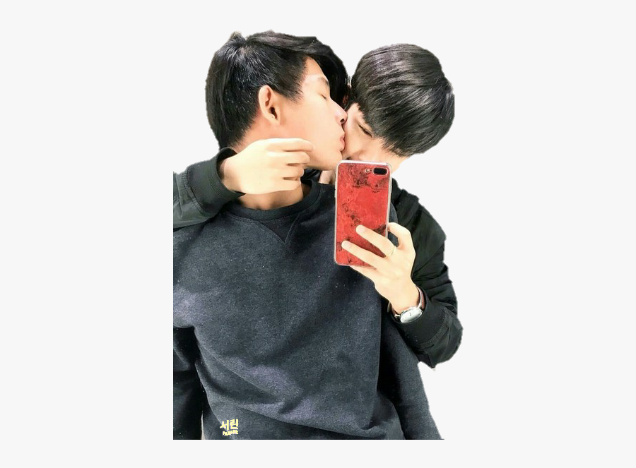 #kiss #realcouple #yaoi #lgbt #cute #boyslove #bl #couple - Lim Sung Jin And Jo Eunho, Transparent Clipart