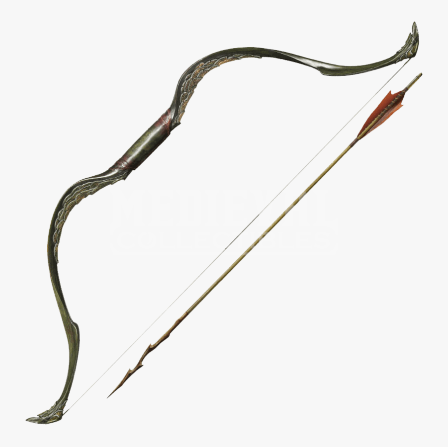 Arrows And Bows - Medieval Europe Bow And Arrow, Transparent Clipart