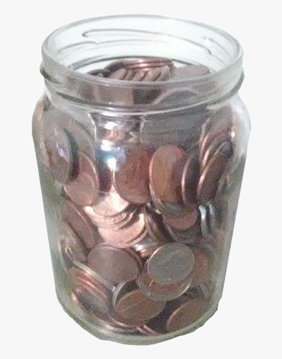 #coins #jar #coinjar #grunge #filler #brown #bronze - Quarter, Transparent Clipart