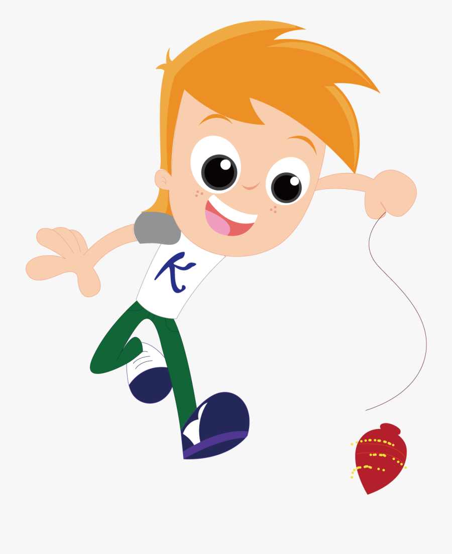 Svg Freeuse Boy Play The Transprent Png Free - 玩 陀螺 Clipart, Transparent Clipart