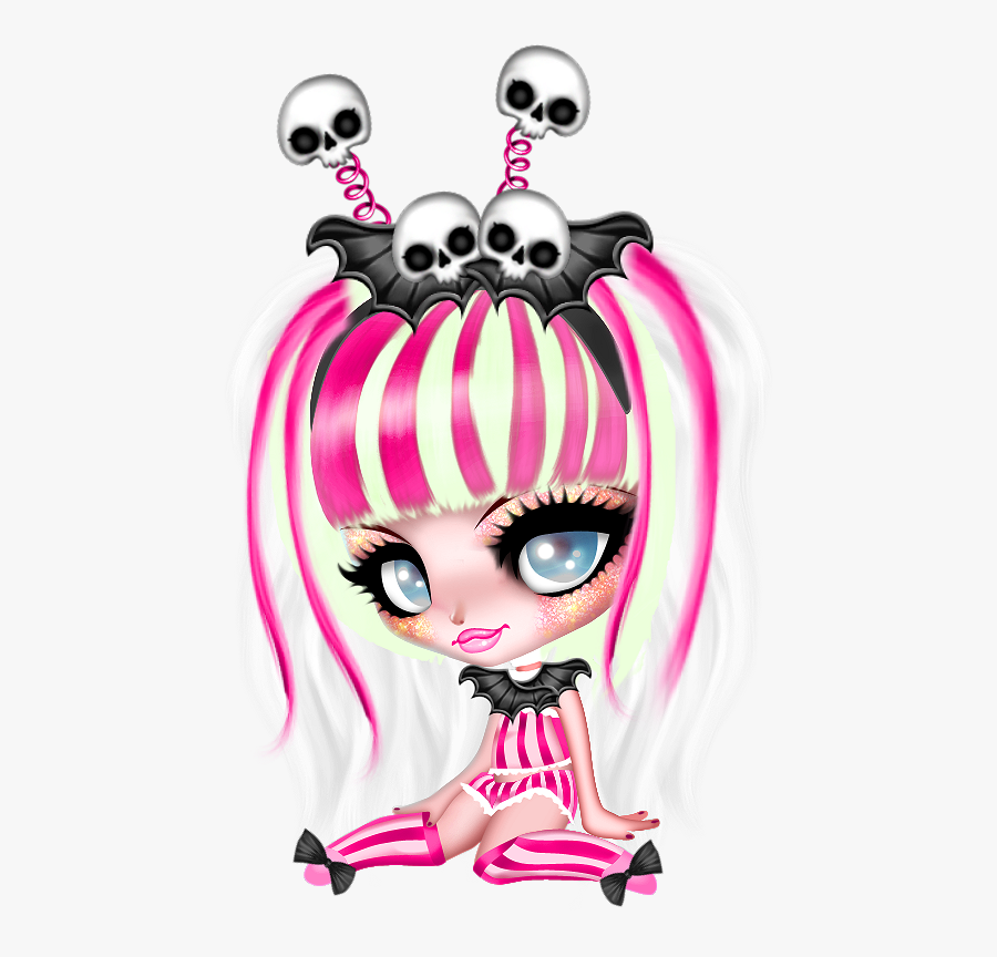 Cute Sugar Skull Clipart, Transparent Clipart