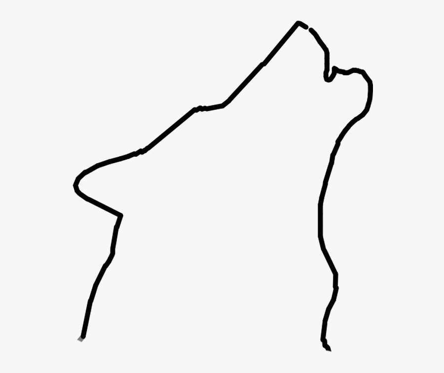 Wolf Trailers, Trailers, Trailers Terrell, Trailer - Wolf Howling Head Drawing, Transparent Clipart