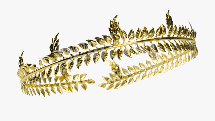 Transparent Leaf Crown Png - Laurel Wreath Crown Png, Transparent Clipart
