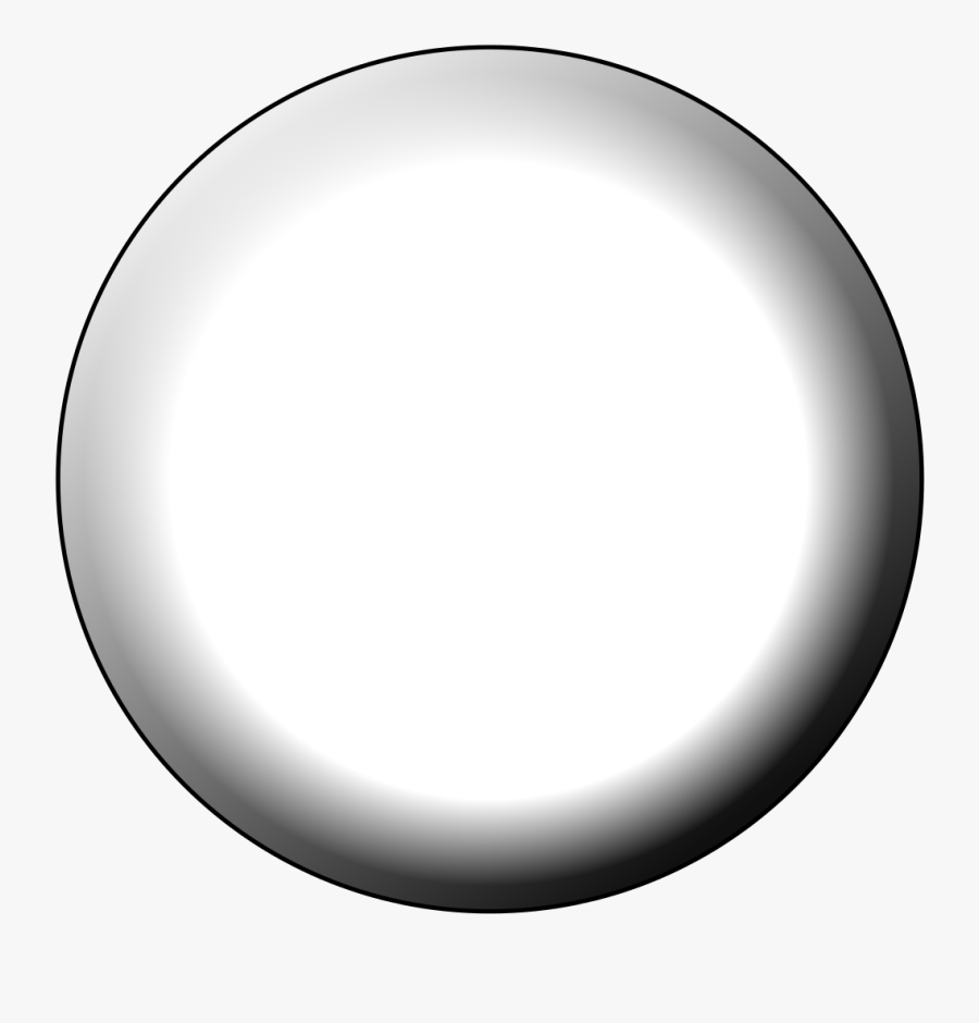 File Button White Svg Wikimedia Commons Filebuttonwhitesvg - Circle, Transparent Clipart