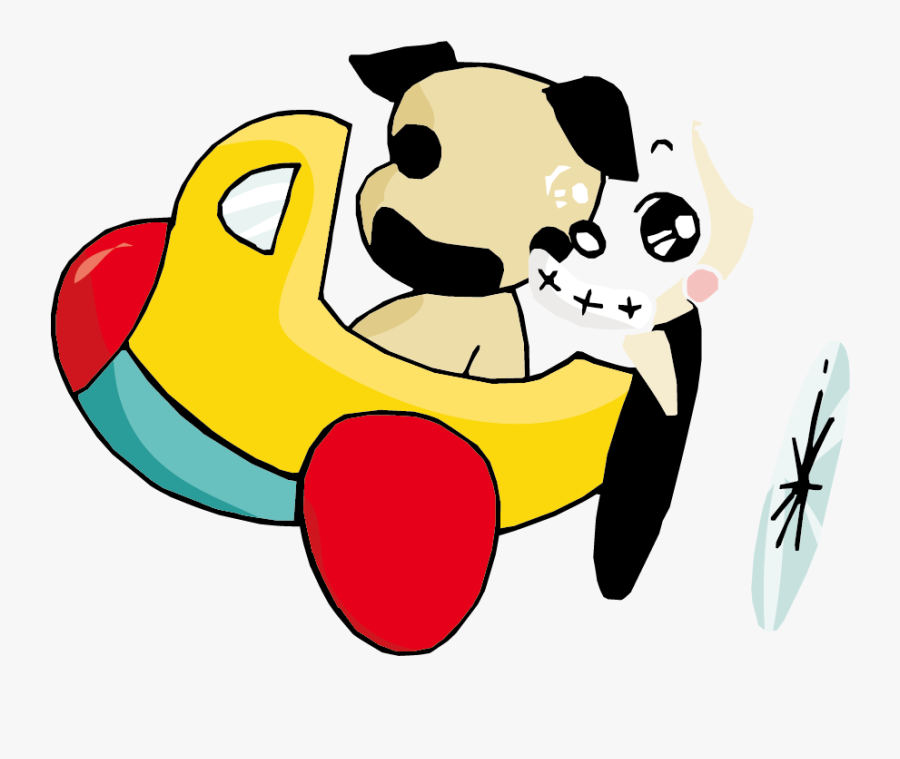 Puppy Cat Transprent Png Free Download Art - Cartoon, Transparent Clipart