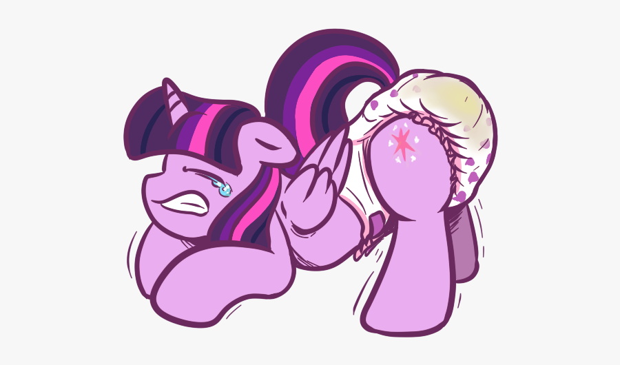 Twilight Sparkle Messy Diaper, Transparent Clipart