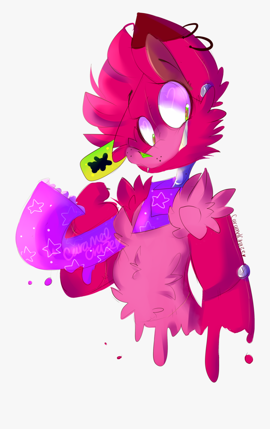 The Pink Fox - Fox Pink, Transparent Clipart