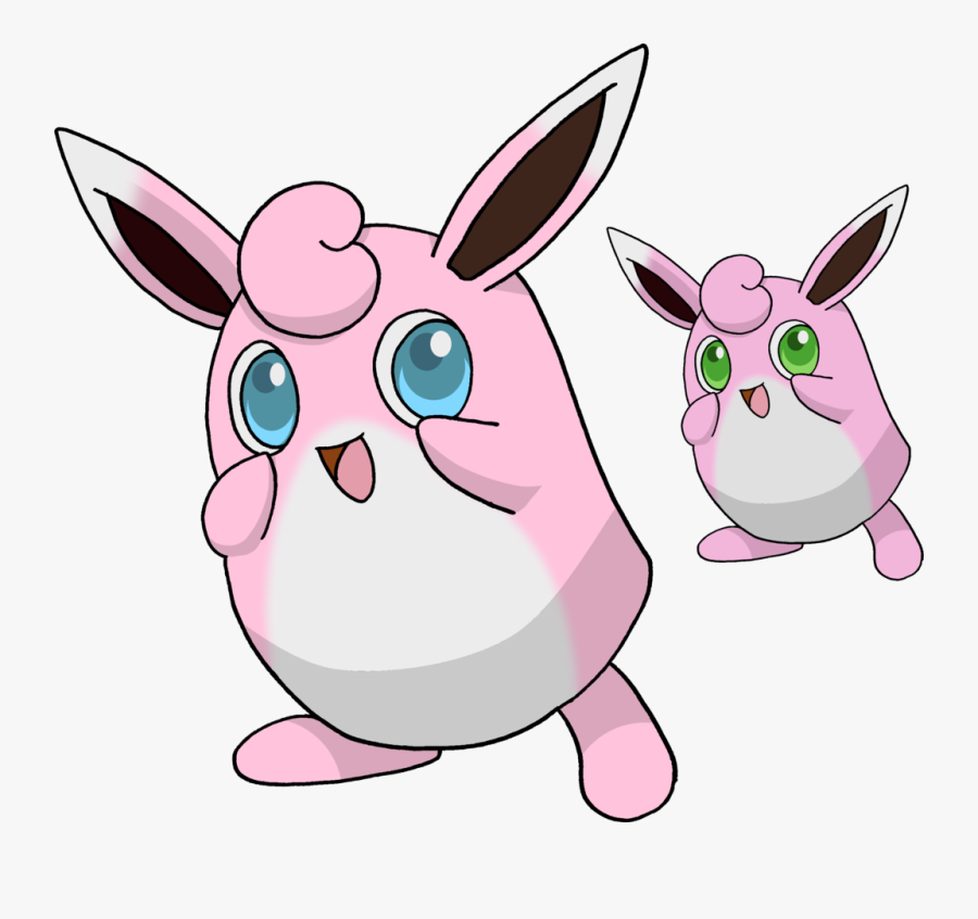 Leg Clipart Outstretched Arm - Knuddeluff Pokemon, Transparent Clipart