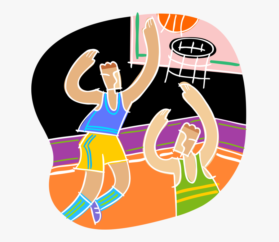 Basket Vector Basketball Shooting, Transparent Clipart