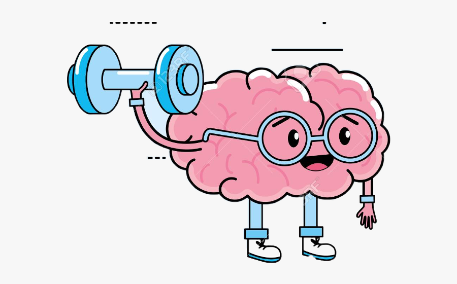 Scbrain Brain Freetoedit - Cartoon Brain With Pencil, Transparent Clipart