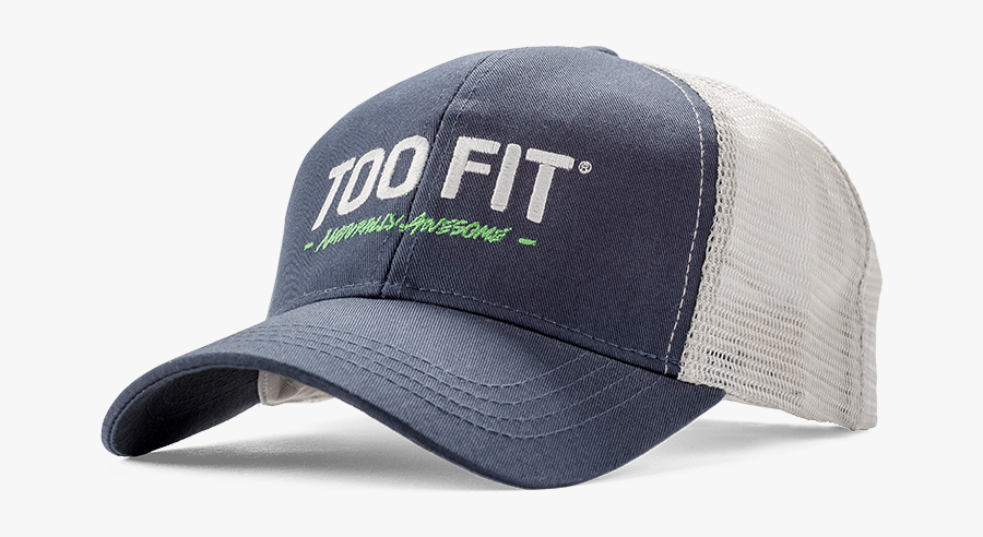 Too Fit Econscious Trucker - Baseball Cap, Transparent Clipart