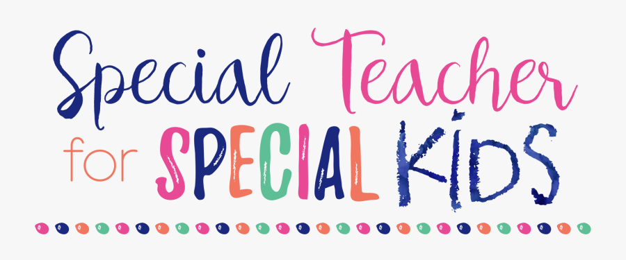 Special Teacher For Special Kids - Special Kids Teacher, Transparent Clipart