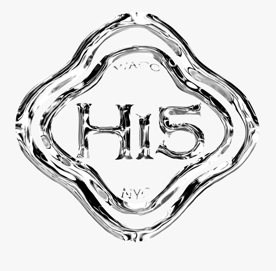 Hi-five Logo - Emblem, Transparent Clipart