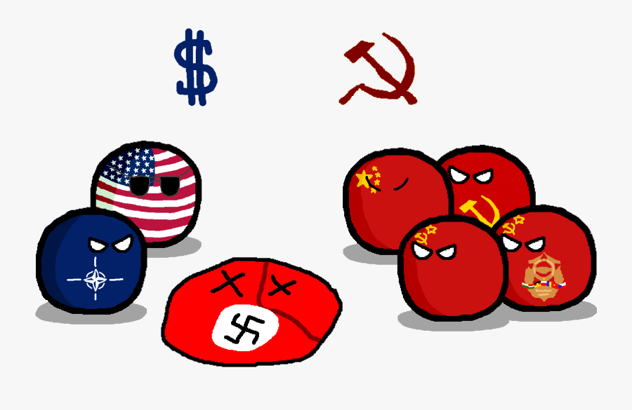 Polandball Wiki - Cold War Clipart, Transparent Clipart