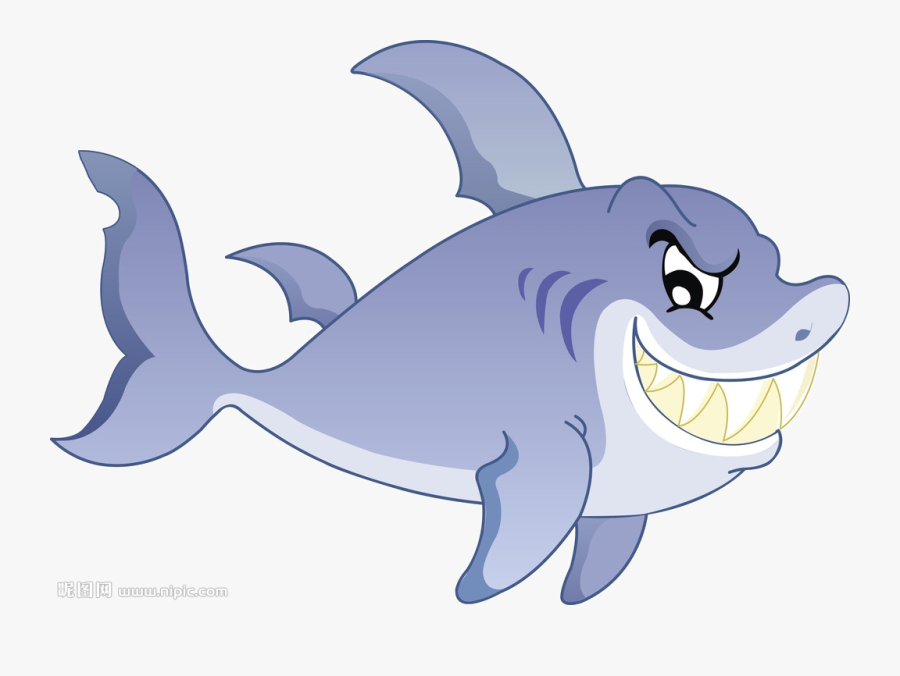 Cartoon Transprent Png Free - Animated Cartoon Shark Png, Transparent Clipart