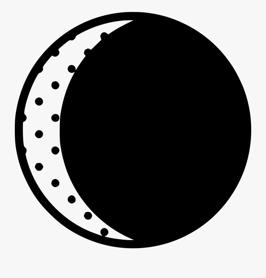 Waxing Crescent Moon Comments - Moon, Transparent Clipart