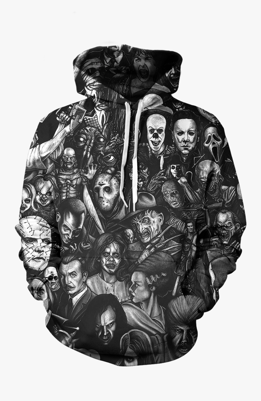 Clip Art All Hoodie Goblin Gadgets - Horror Hoodie Goblin Gadgets, Transparent Clipart