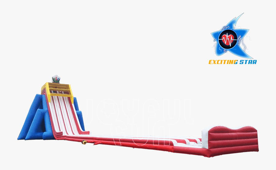 Transparent Inflatable Water Slide Clipart - Inflatable, Transparent Clipart