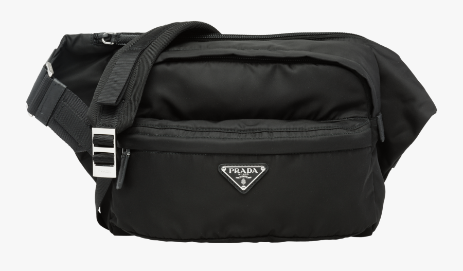 Prada Technical Fabric Cross Body Bag, Transparent Clipart