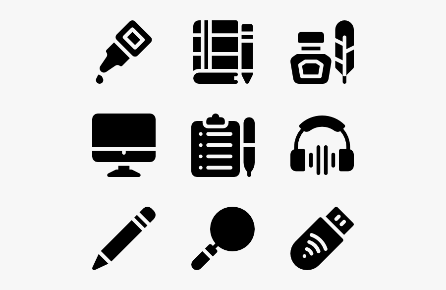 Stationery, Transparent Clipart