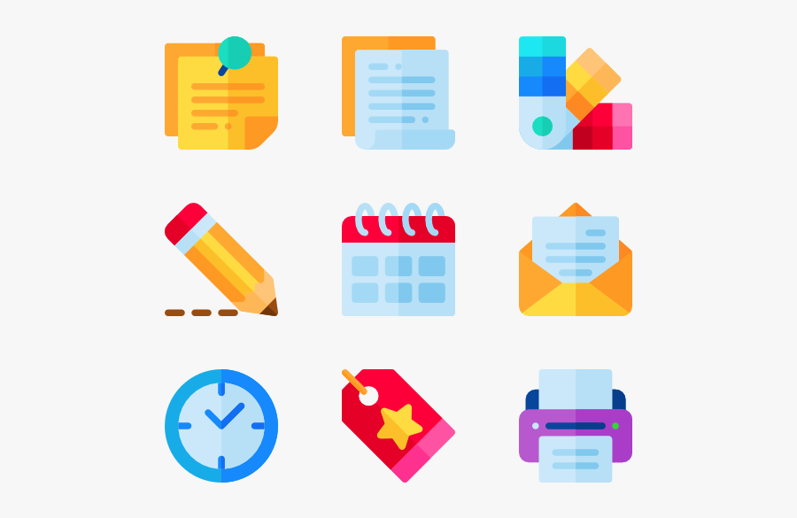 Stationery, Transparent Clipart