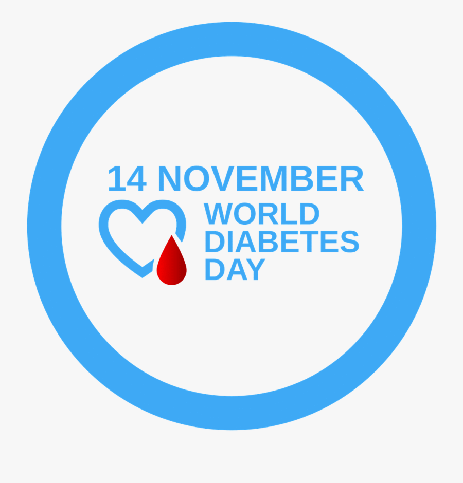 14 November World Diabetes Day Clipart - Circle, Transparent Clipart