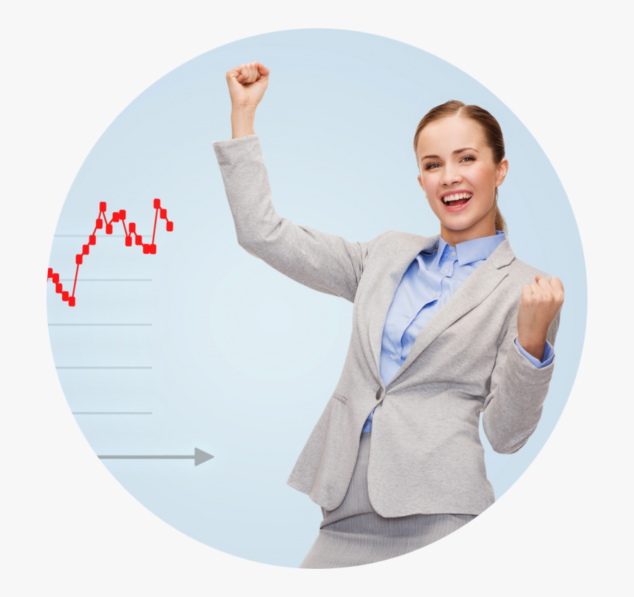 Transparent Business Woman Standing Png - Businessperson, Transparent Clipart