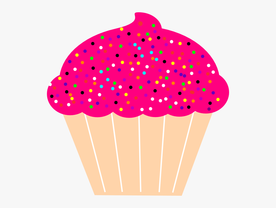 Transparent Background Cupcake Clipart, Transparent Clipart