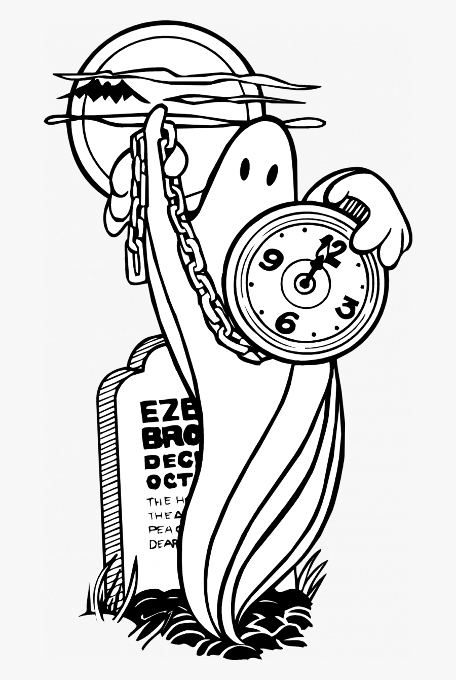 Headstone, Transparent Clipart