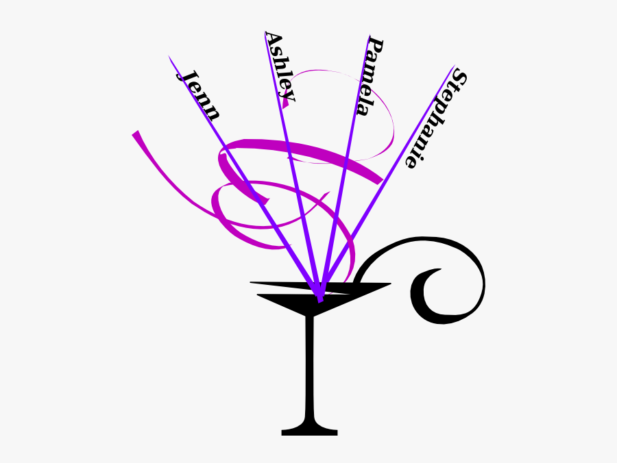 Martini Glass Clip Art, Transparent Clipart