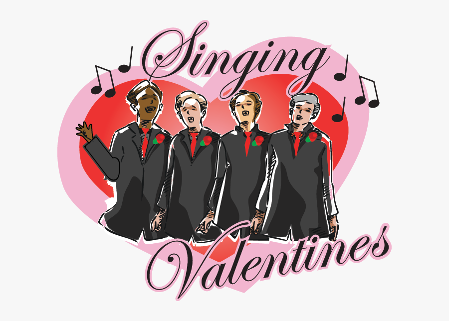 Singing Valentines, Transparent Clipart