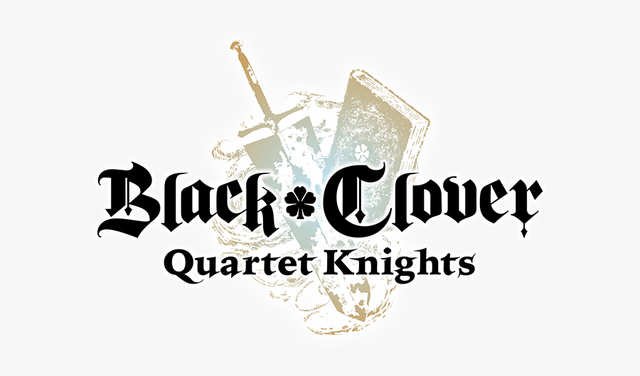 Bandai Namco Entertainment America - Black Clover Quartet Knights Logo, Transparent Clipart