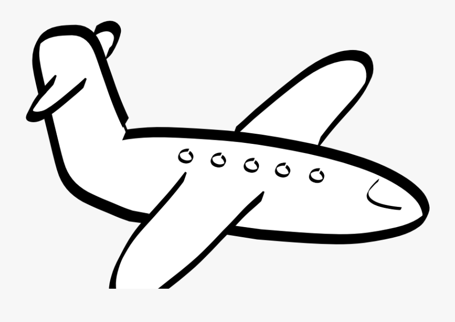 Padre Pio Fraternity - Jet Clipart Black And White, Transparent Clipart