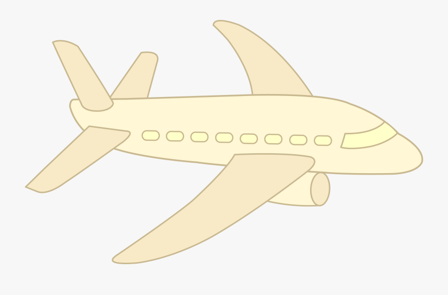 Simple Aircraft - Air Planes Simple, Transparent Clipart