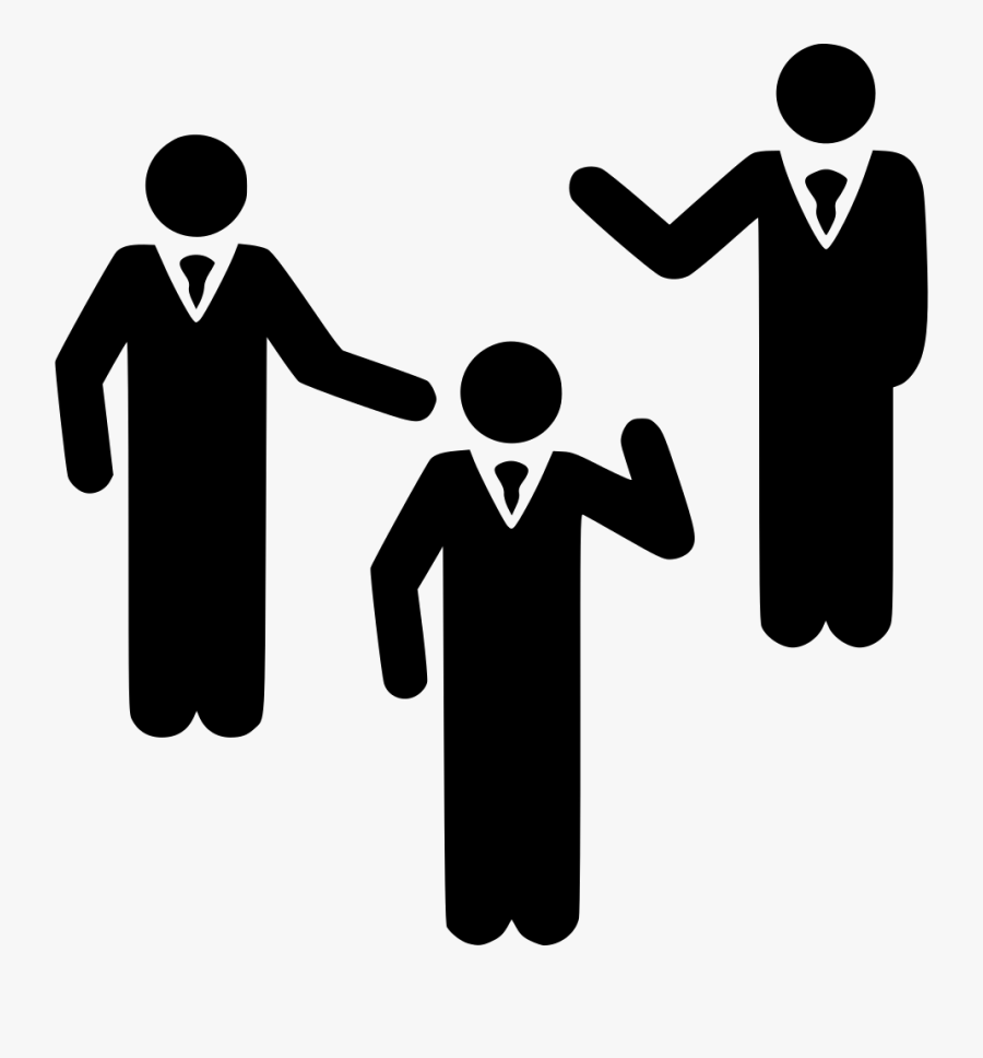 Chat Communication Talk Idea - Discusión Entre 3 Personas, Transparent Clipart