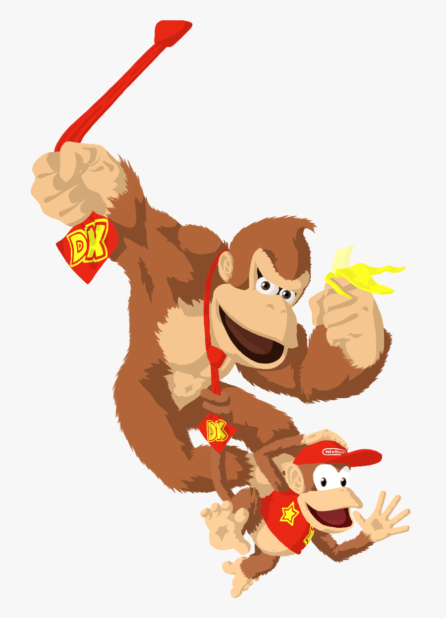 Donkey Kong - Cartoon, Transparent Clipart