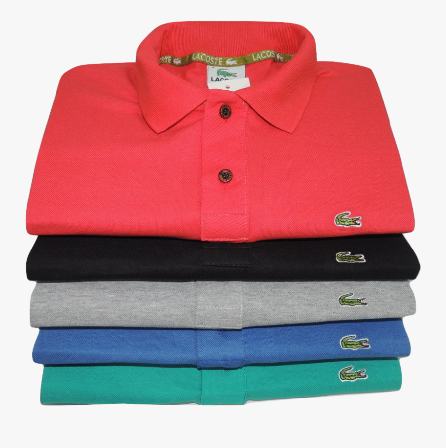 Kit 10 Camisas Polo Lacoste Bm8983 - Transparent Polo Lacoste Logo, Transparent Clipart