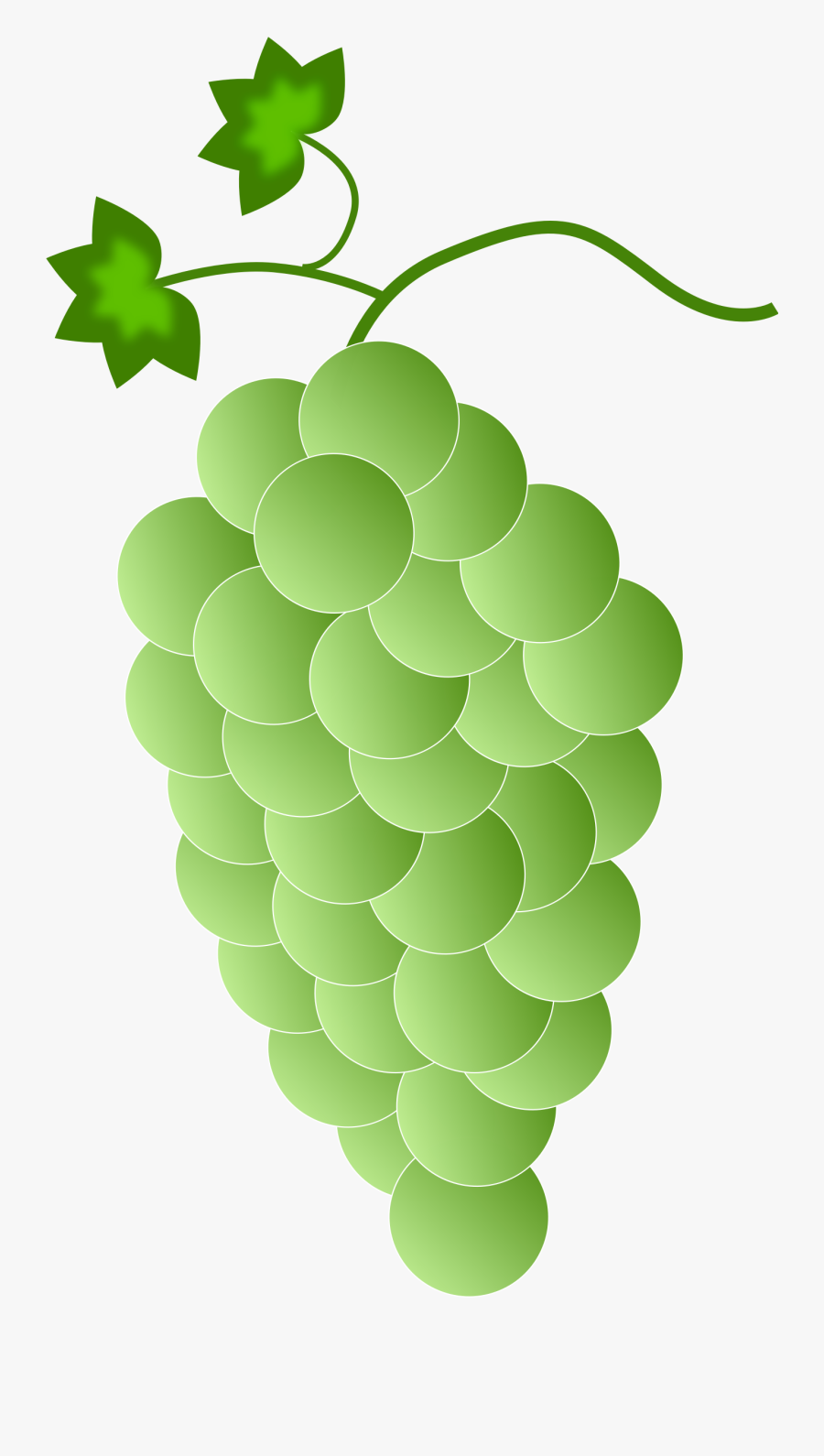 White Grapes Big Image - Purple Grapes, Transparent Clipart