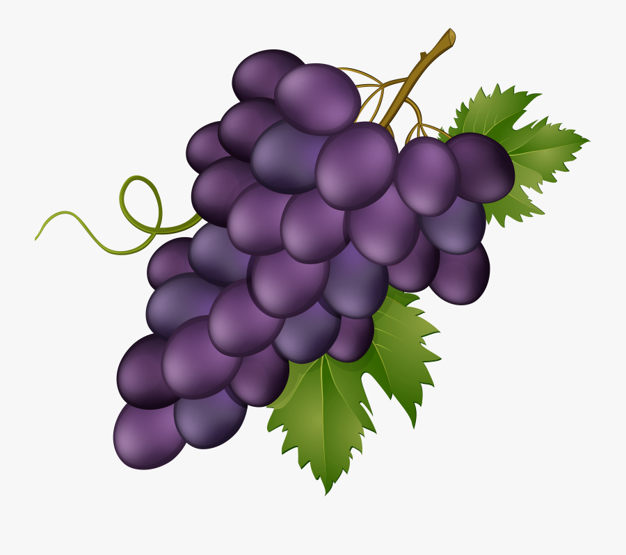 Grape Clipart Png, Transparent Clipart