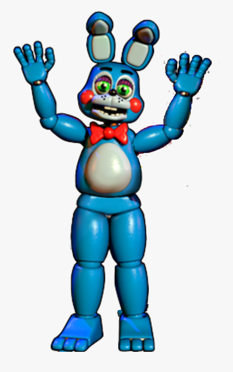 Toy Bonnie With Arms Up - Toy Bonnie Fnaf, Transparent Clipart