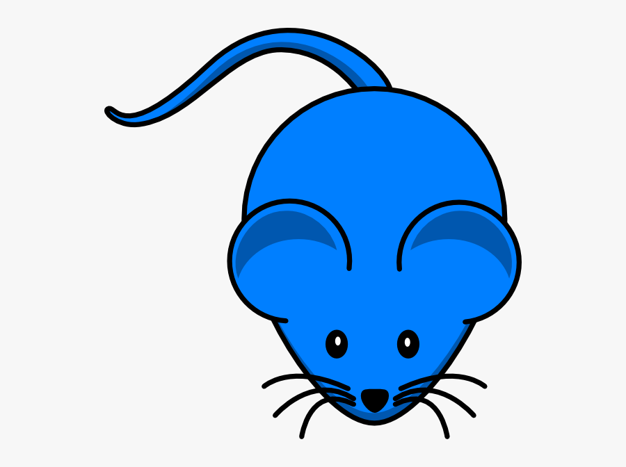 Blue Clip Art At - Blue Mouse Clipart, Transparent Clipart