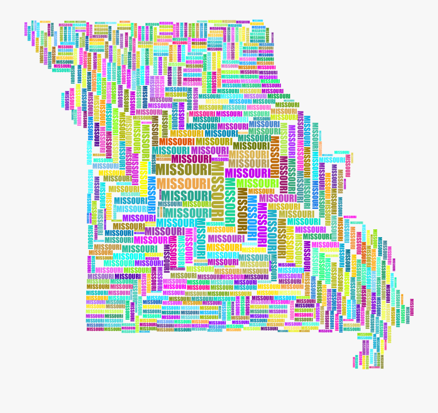 Map Typography Big Image, Transparent Clipart