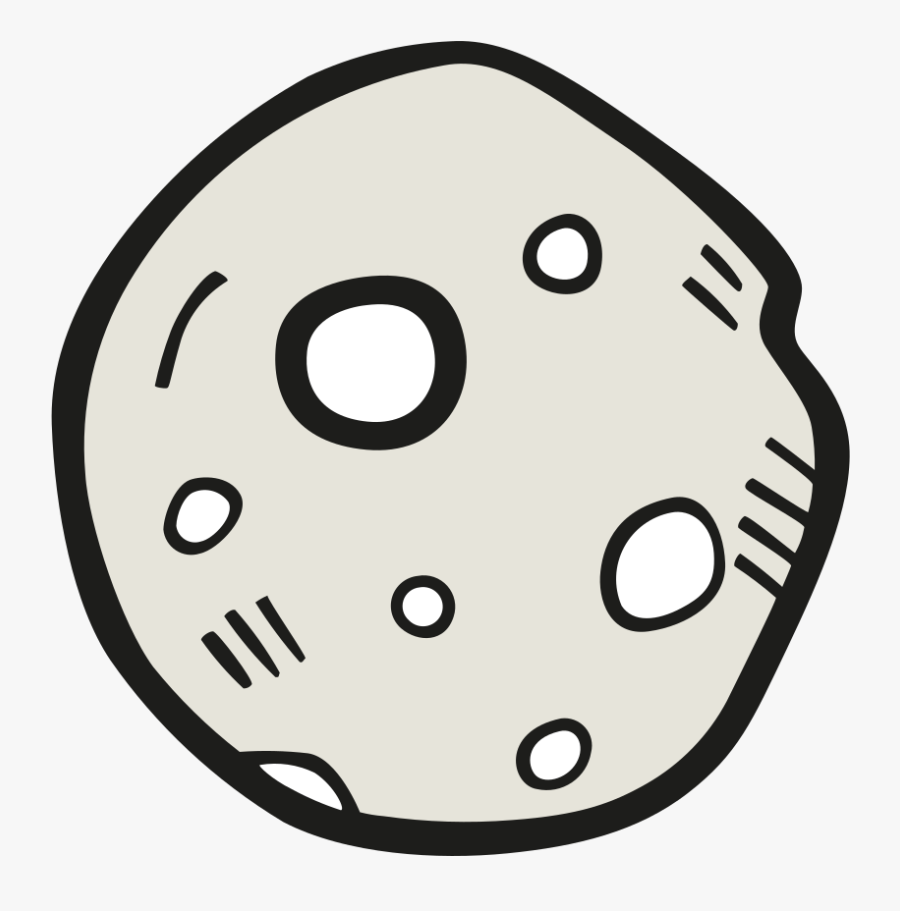 Moon Full Almost Icon Clipart , Png Download - Circle, Transparent Clipart