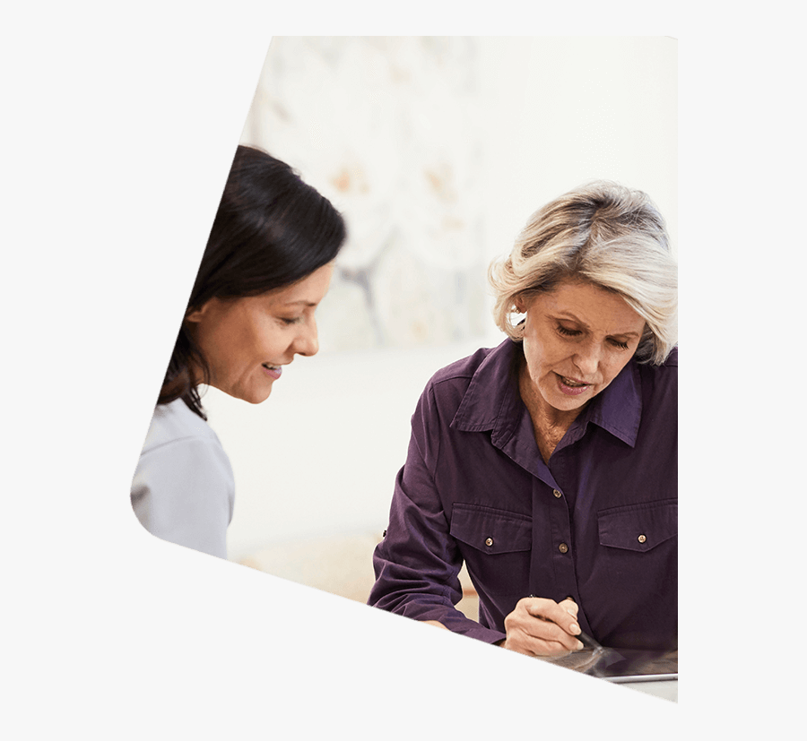 Patient Talking In A Consult With Doctor - Conversation, Transparent Clipart