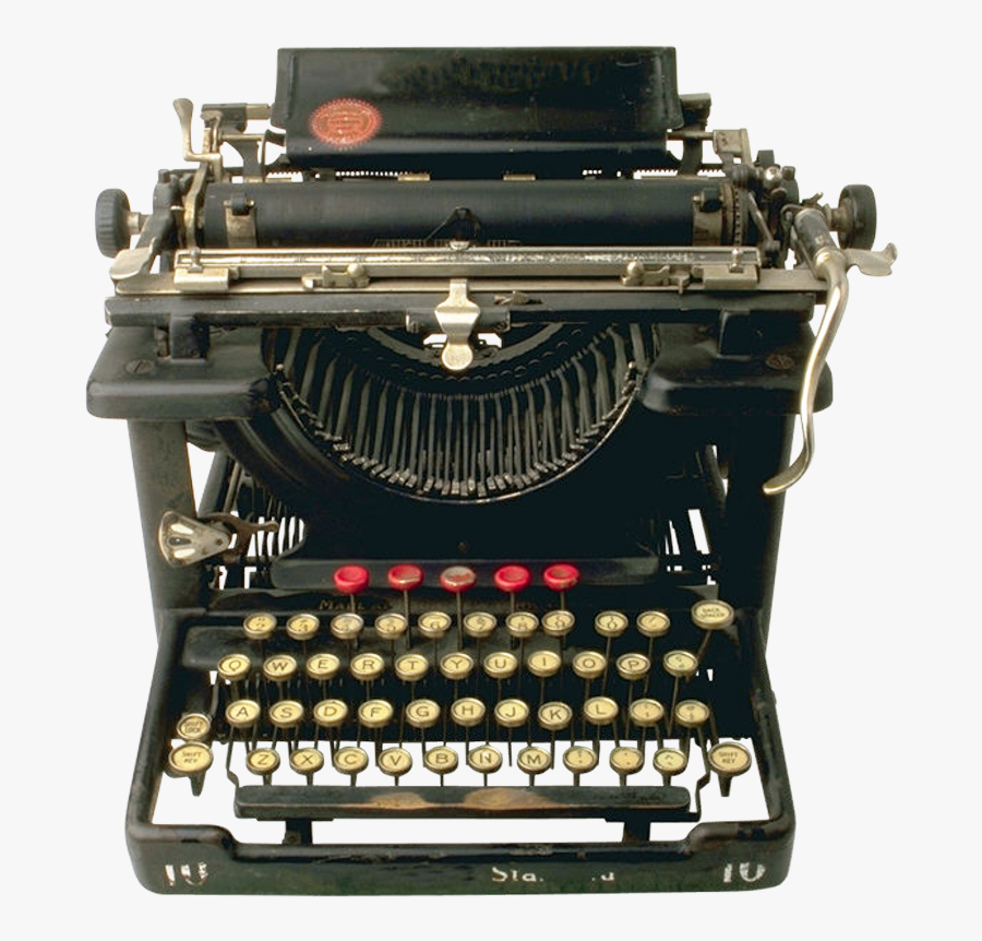 Transparent Typewriter Png - Transparent Pic Of Typewriter, Transparent Clipart