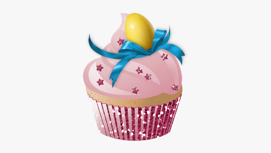 Cupcake Clipart Easter - Cupcake, Transparent Clipart